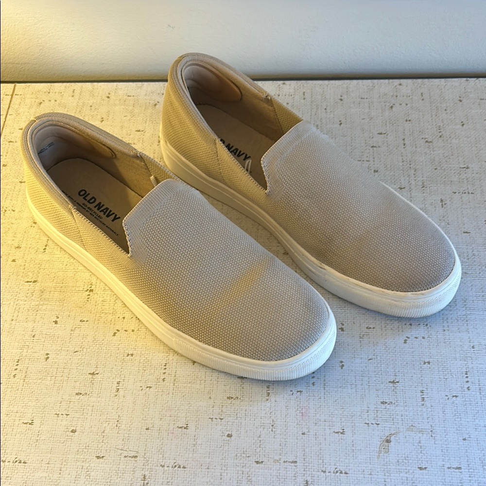 Old Navy Tan slip on Loafers